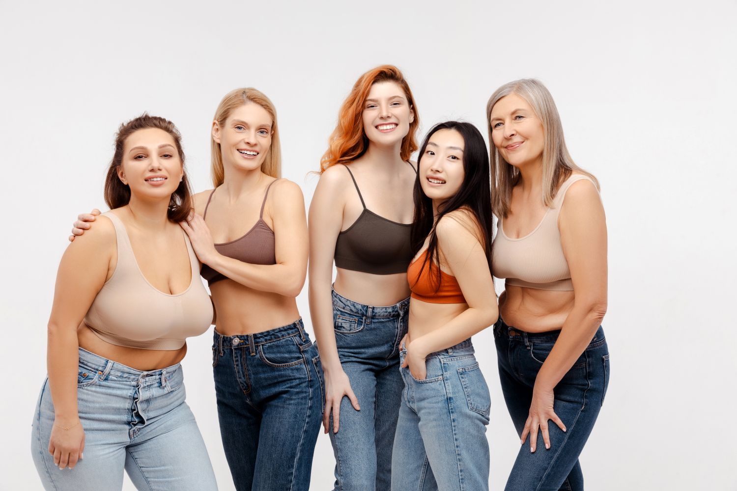 women with different curves